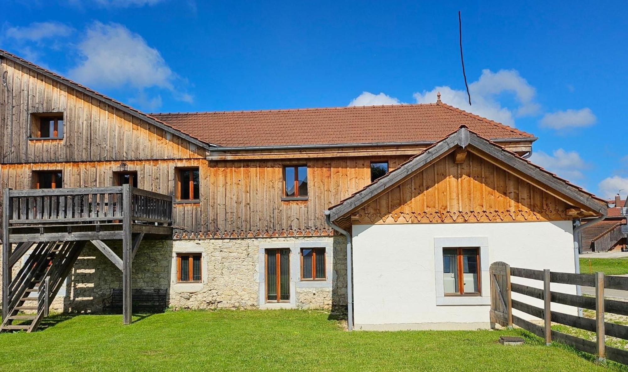 Ferienwohnung La Petite Marguerite Les Fourgs Exterior foto
